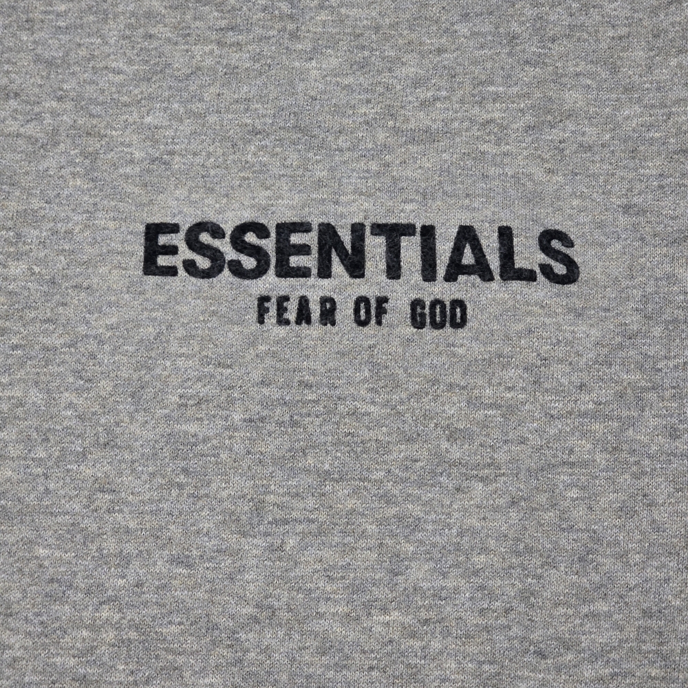 Essentials Dark Oatmeal Hoodie Unisex - Picture 9 of 16